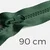 Reißverschluss teilbar 90cm Dunkelgrün D190
