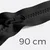 Reißverschluss teilbar 90cm Schwarz B5