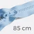 Reißverschluss teilbar 85cm Hellblau B20