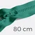 Reißverschluss teilbar 80cm Jadegrün B29