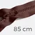 Reißverschluss teilbar 85cm Braun B26