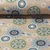 Alpenfleece Mandala Blumen Beige