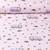 Baumwolljersey Peace Busse Rosa