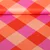 Baumwollsatin "Large Gingham" Orange