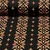 Jacquard Jersey "Flourish" Schwarz