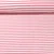 Jacquard Jersey Maxi Streifen Ecru Rot