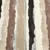 Kleider und Blusenstoff Streifen Aquarell Sand