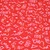 Popeline Geometrics Rot