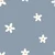 Regenjackenstoff Aqua Protect Kleine Blüten Blau