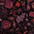 Samt Jersey Paisley Schwarz Fuchsia