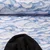 Softshell Bergketten Weiß Hellblau