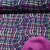 Softshell Welliger Hahnentritt Fuchsia