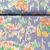 Viskose Stretch Bunte Muster Hellblau