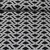 Viskose Twill Wellen Schwarz