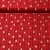 Weihnachtspopeline Karo Bäume Rot Gold
