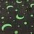 Wellnessfleece Leuchtend Mond und Sterne Rosa