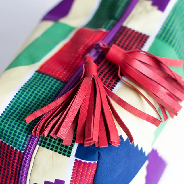 Afrikastoffe Kosmetiktasche Afrikastoffe Kosmetiktasche