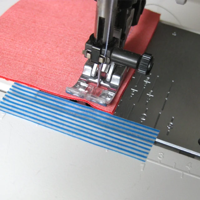 Ecken nähen mit Washi Tape Nahtzugabe einhalten Ecken nähen mit Washi Tape Nahtzugabe einhalten