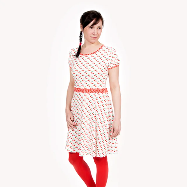 Schnittmuster Damen-Jerseykleid nähen lernen Schnittmuster Damen-Jerseykleid nähen lernen