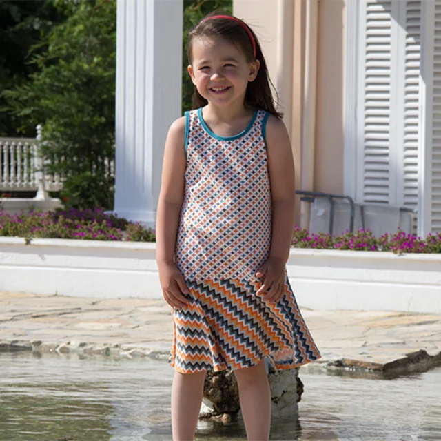 Schnittmuster Jerseykleid mit Trägern selber nähen Schnittmuster Jerseykleid mit Trägern selber nähen