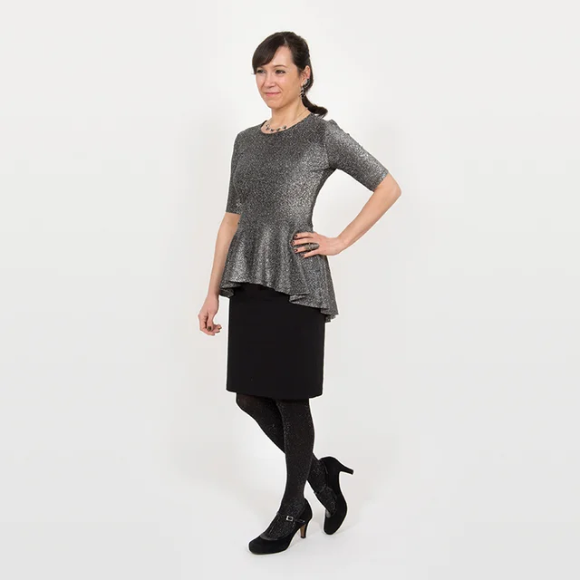Shirt Peplum Rock nähen