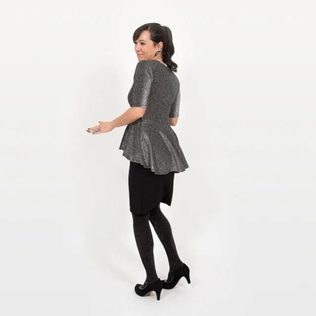 Shirt volant Schnittmuster