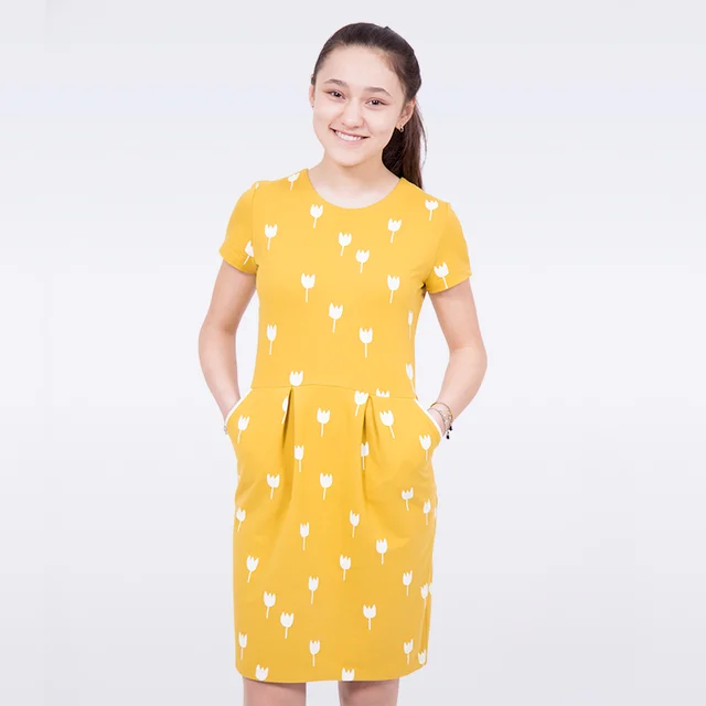 Sweatkleid Schnittmuster Anleitung Teens