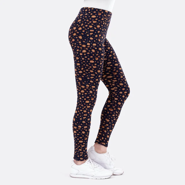 Leggings aus Alpenfleece mit Leoprint selbernähen Leggings aus Alpenfleece mit Leoprint selbernähen