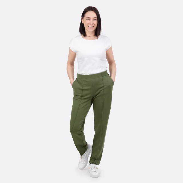 Schnittmuster Jogginghose mit Biesen aus Modalsweat Schnittmuster Jogginghose mit Biesen aus Modalsweat