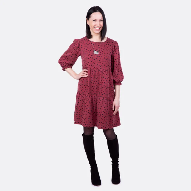 Gratis Schnittmuster für Puffärmel für Viskose Kleid Gratis Schnittmuster für Puffärmel für Viskose Kleid