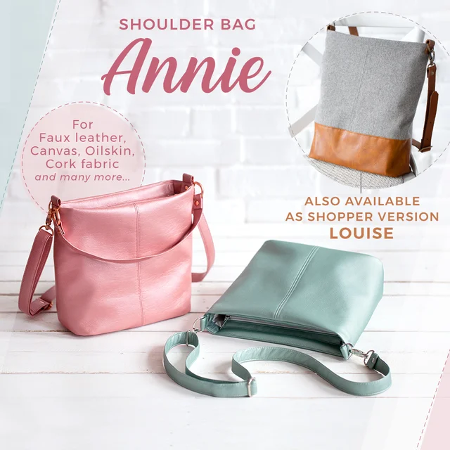 sewing pattern shoulder bag